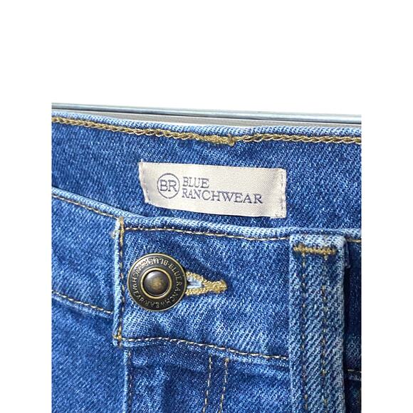 Blue Ranchwear Buckaroo Mid Rise Bootcut Jeans Mens 36 x 30 Western Cowboy NWT - Picture 6 of 11